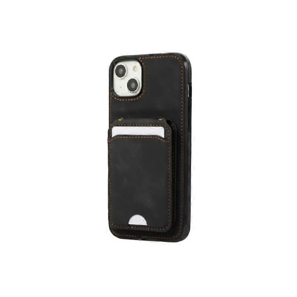 3-in-1 PU Leather Case Compatible with iPhone 17 Card Holder & Crossbody Strap