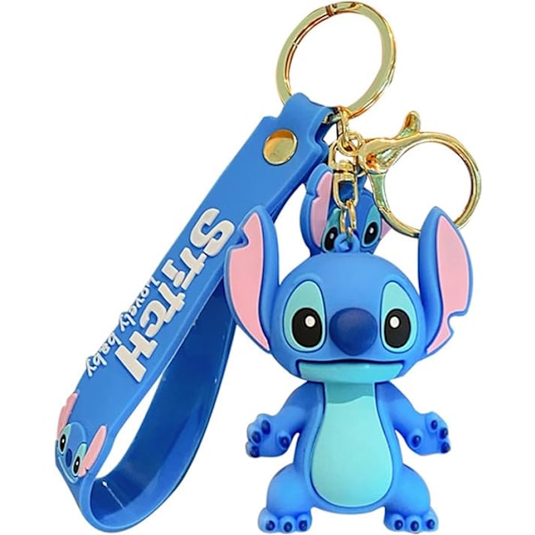 Kawaii Anime nøglering til børn, piger, drenge og kvinder, søde tegneserie nøgleringe nøglering nøgle rygsæk bil charms