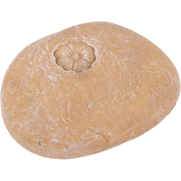 Hundegravmarkør, robust og utsøkt harpiks kjæledyr minnestein for bakgårdskomfort (liten blomsterstein gul sand)