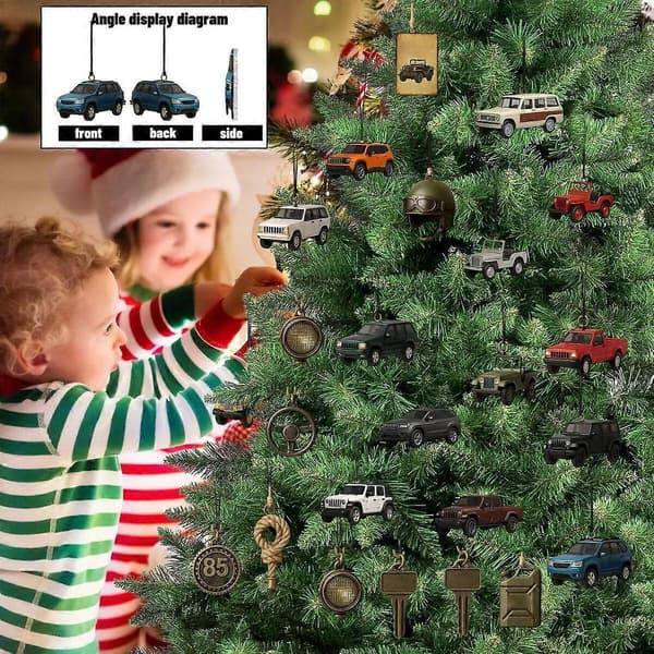 Jeep Julekalender: 24-dages nedtælling med samleobjekter til Jeep-entusiaster - Perfekt julegave!