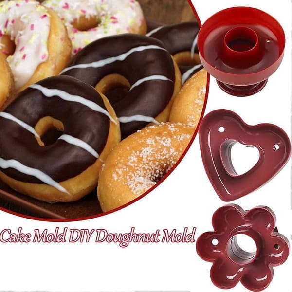 1X Fondantkake Brød Desserter Bakeri Smultring DIY Håndverkskutterform D|]