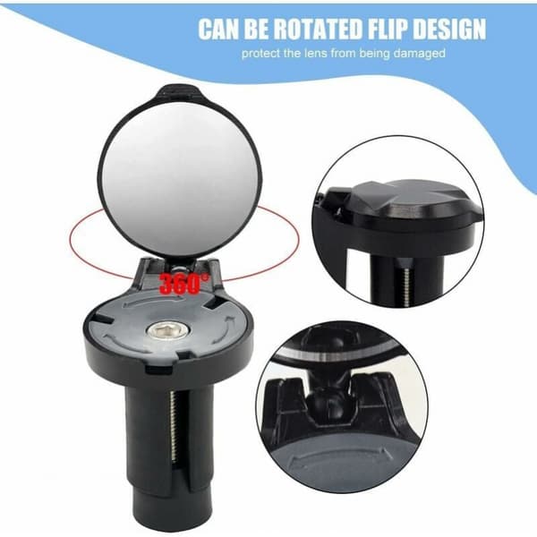 Pieces Bicycle Mirror Bicycle Mirrors E-Scooter Mirrors Rearview Mirror Re