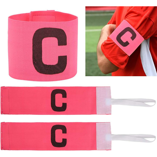 10 st Armband, Fotbollskaptens Armband, Justerbara Kaptenband, 33 cm Längd, 7 cm Bredd, för Fotbollsspel Sport