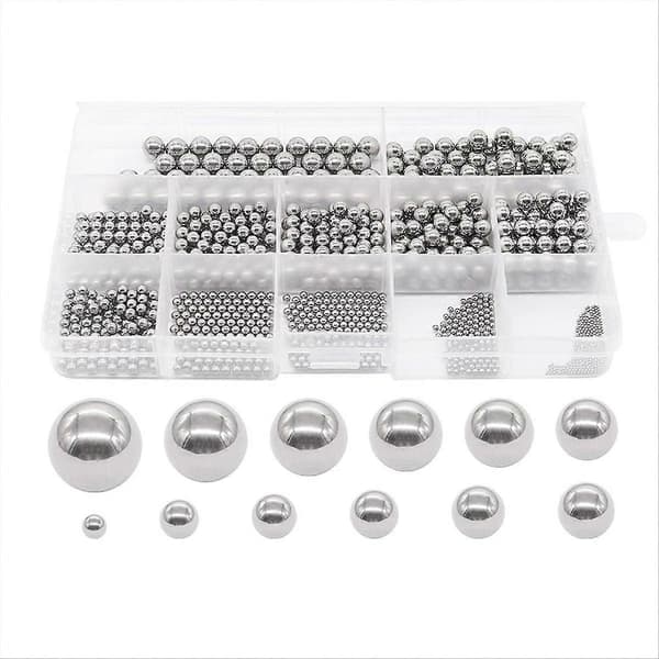 Stålkugler 1-8 mm Metrisk Cykellejekugler Sortimentssæt