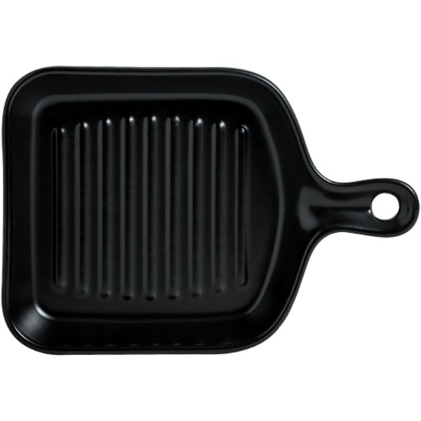 Matplate Non-stick Varmeisolerende Keramisk Kjøkken Kokeplate for Hjemmefest - Hvit