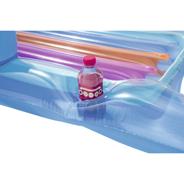 Bestway 43028 - Trendig designad loungestol, ergonomisk, plast, blandade färger, 1 st Blue