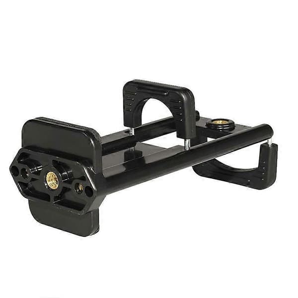 Desktop Live Dual-purpose Mobiltelefonholder Fotostativ Tablet Klemme Sort