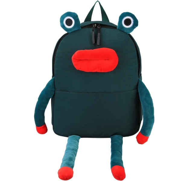 Women's Frog Backpack Purse - Student Frog Cartoon Bag Travel Backpack Casual Fashion Work Shopping Small Bag, Navy, Travel Backpack