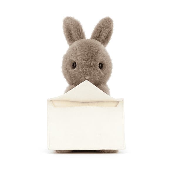 Jellycat Messenger Bunny Plyslegetøj 19 cm