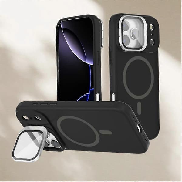 Magnetisk Stativdeksel Kompatibelt med iPhone 17, Støtsikkert TPU- og Silikonbeskyttelse