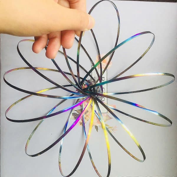 3D Flow Ring Leker Vår Infinity Arm Sjongler Drøm Dans Stressavlastningsleketøy