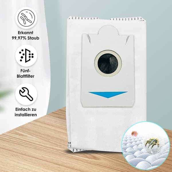 Støvsugerposer til Ecovacseebot X2 Omni, 6-pak
