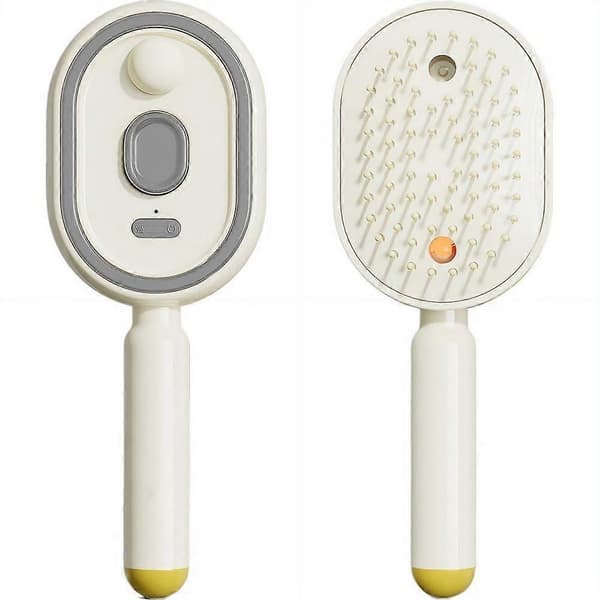 Hårvårdsspray Massagekam Elektrisk hårmassagesprayborste med B1A5 white 1pcs