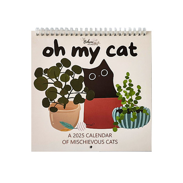 2025 Roaring Twenties -kalenteri 2025 Roaring Twenties -kalenteri 2025 Oh My Cat Calendar