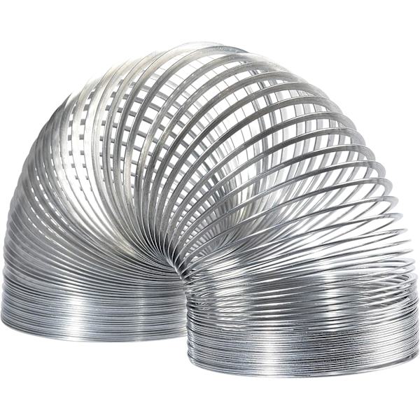 Den originale Slinky gående fjærleken, metall Slinky, Fidget-leker, barneleker for barn fra 5 år og oppover av Just Play