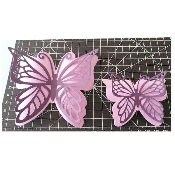 Butterfly Metal Cutting Dies DIY Craft Carbon Steel Embossing Template Stencil