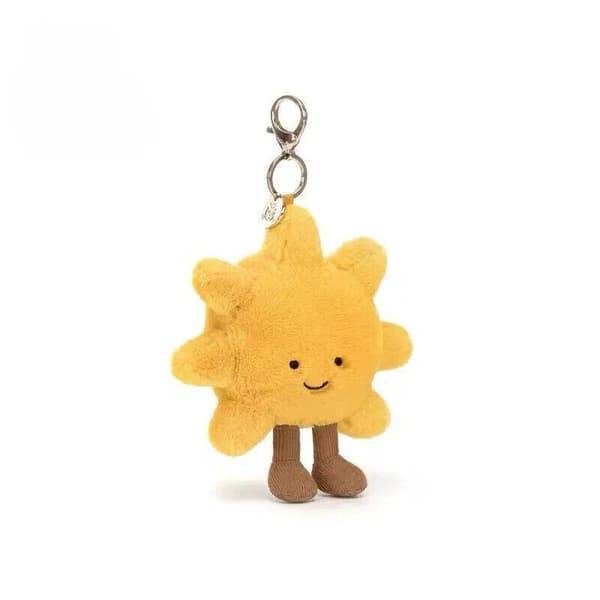 Croissant Bag Charm Keychain Gift Soft Plush Toy Sonne