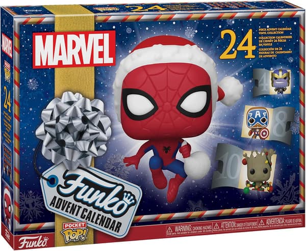 Funko Pop! Adventskalender: Marvel - Jul, Flerfarget, One Size