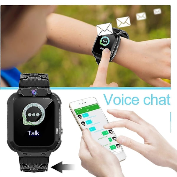 Smartwatch til børn, GPS-smartur til børn, vandtæt