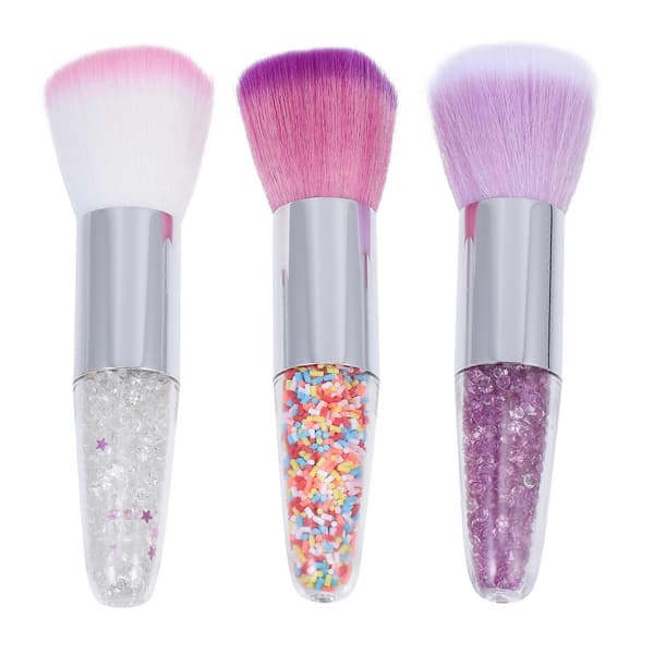 Makeupbørste Manicurebørste til makeupbrug 9 stk. kosmetiksæt