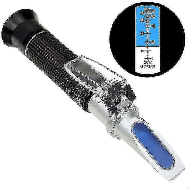 Hydrometer Alkoholtester 0-80% V/V til vin og spiritus SQ2