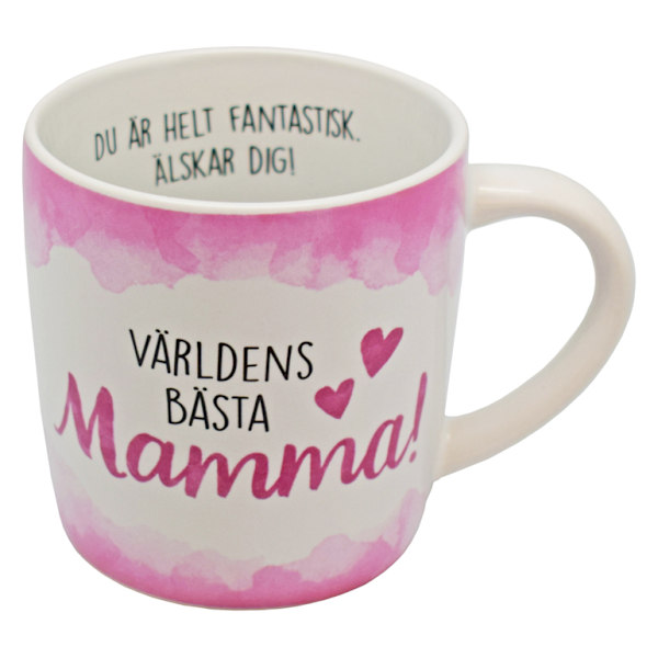 Krus VERDENS BESTE MAMMA multifärg multicolor