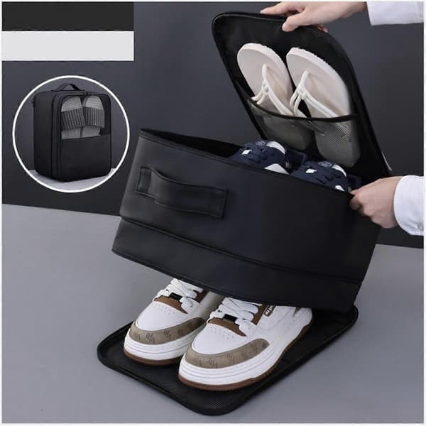 Medium Travel Shoe Storage Bag Dry Capacity Shoe Organizer