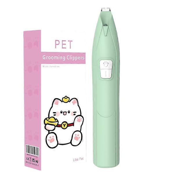 Light + Laser Pet Trimmer Gentle and Quiet