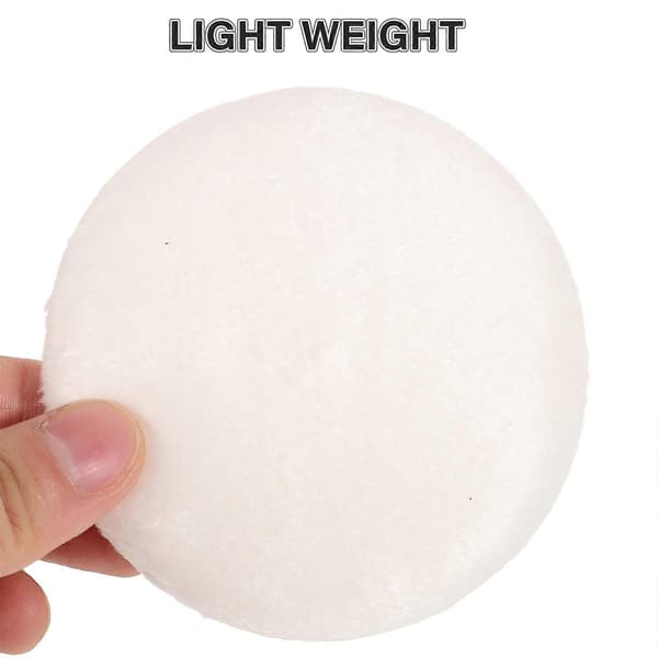 Pudderpuff Myk Velour Kroppspudder for Sminkebruk 24 stk