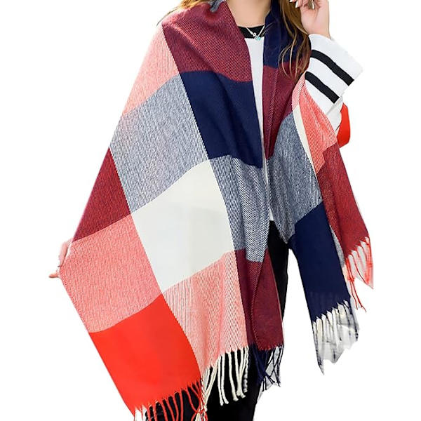 Chalier Fashion Naisten Huivi ja Huivi Talvi Naisten Huivit Peitto Huivi Naisille Tartan Huivi Naisten Lahjat