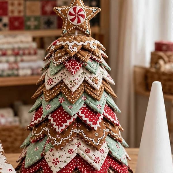 Julefilt Håndværkssæt DIY Sysæt til Børn Begyndere Festlige Ornamenter