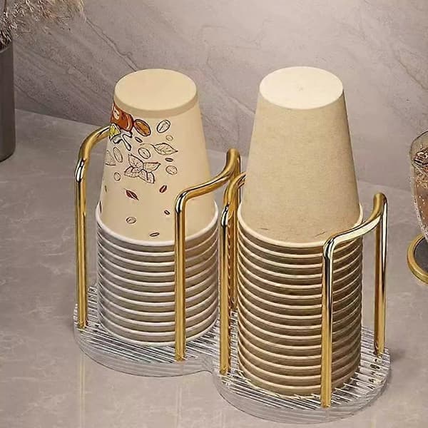 Akryl Papirkoppholder Engangskoppdispenser