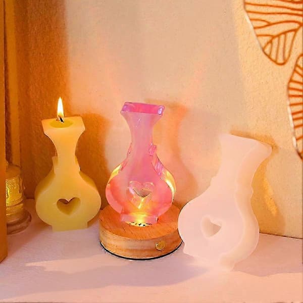 Påske Dyrelys Silikonform Såpe Aromaterapi DIY Dekorasjoner Hjemmedekorasjon Kunsthåndverk B White
