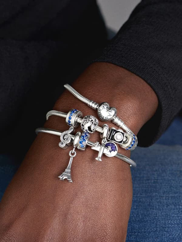 Pandora - Paris Eiffeltårnet Dingle Charm - Sterlingsølv