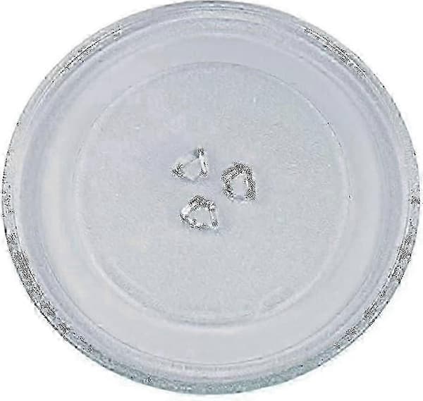 Universal Mikrovågsugnsglasplatta med 3 Fästen, 24,5 cm