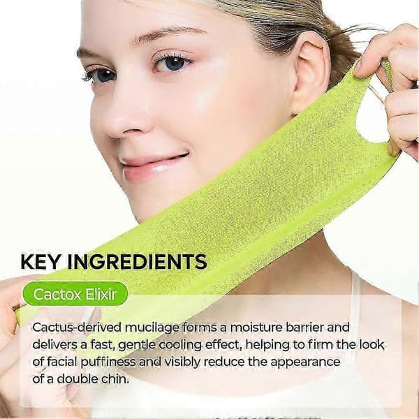 Dr.Melaxin Cactox Cooling V-up Mask 3d Ansiktsmask Lyftande Uppstramande-4st/Box