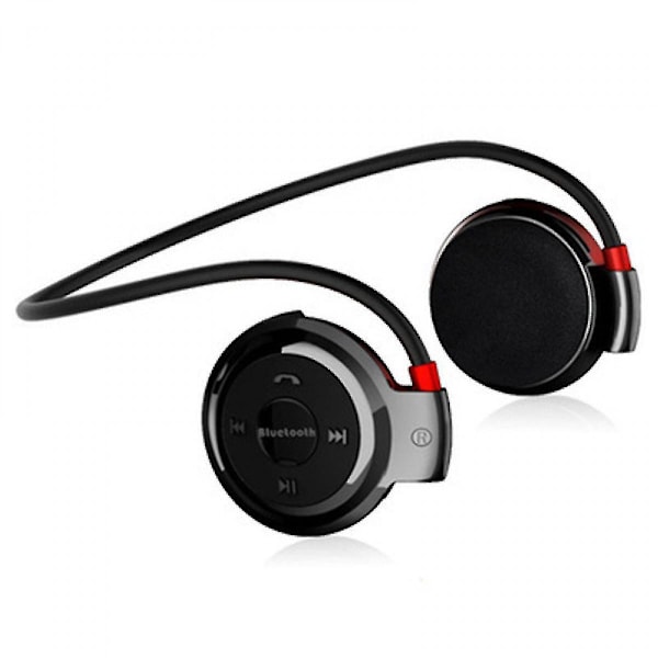 Trådløse Bluetooth Hovedtelefoner Sports Headset Svedtæt Med Mikrofon Sort