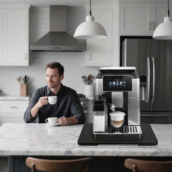 Apparat-skyder 360° rullende bakke til kaffemaskine