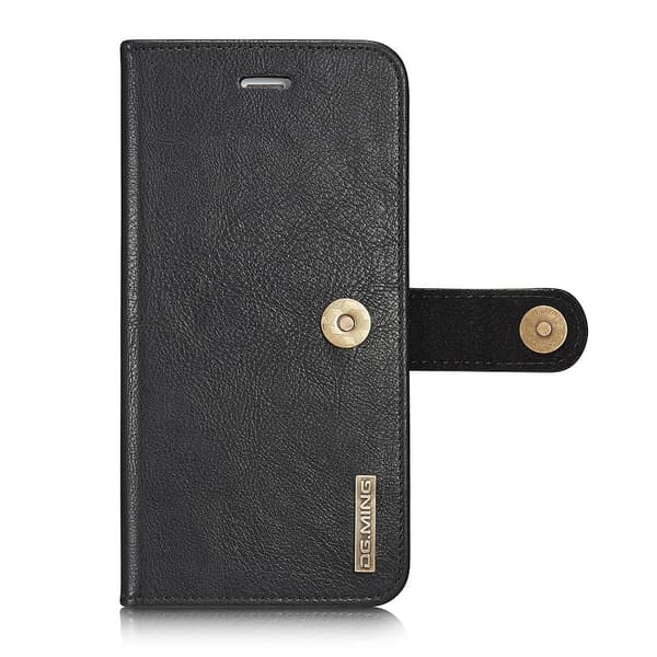 DG.MING etui med magnetisk skal & stativ til iPhone 6/6S, sort sort black
