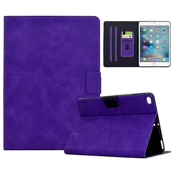 Læderetui kompatibelt med iPad mini (2019) 7,9 tommer / Mini 4 / mini 3 / mini 2 / Mini Tablet Cover med kortpladser