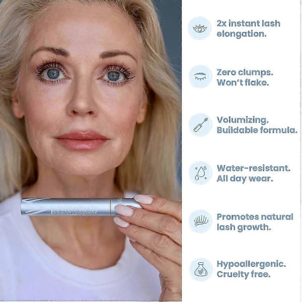 PrimeLash Mascara for eldre kvinner Volumgivende, utrolig lengde 1