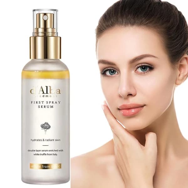 d'Alba White Truffle First Spray Serum Lett Ansiktsfuktighetskrem ~ whiteA 100ml