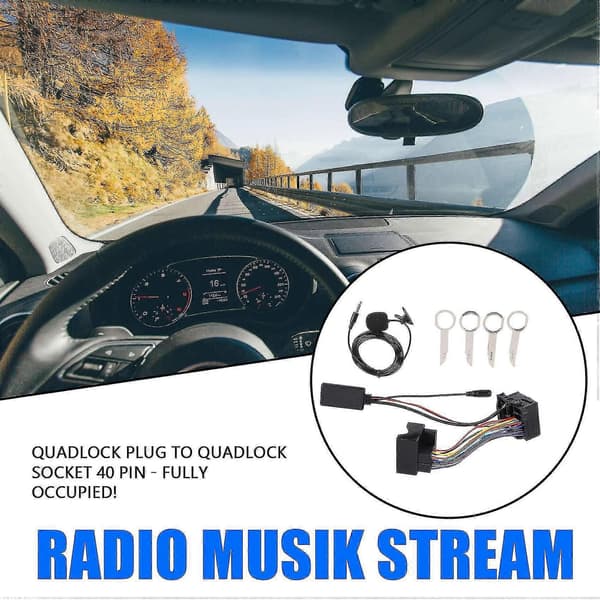 Bil Bluetooth-adapter Kompatibel Fiesta Focus Mondeo Kuga Sony 6000cd
