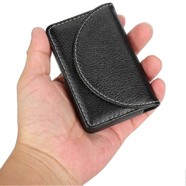 Rejse Visitkort Organizer PU Læder Kortholder Etui Model 033#