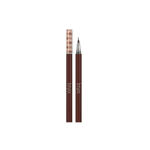 Vattentät ögonbrynspenna för naturliga streck, långvarig microblading, resevänlig 1 ml