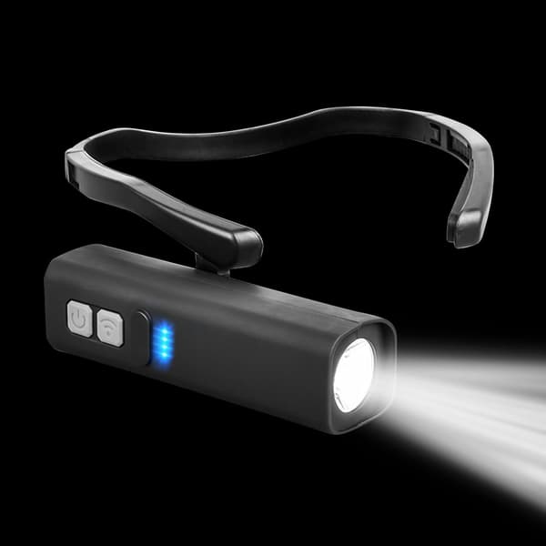 LED Headlamp with Motion Sensor - Rechargeable Waterproof Headlight for Hiking, Running, Cycling & Camping