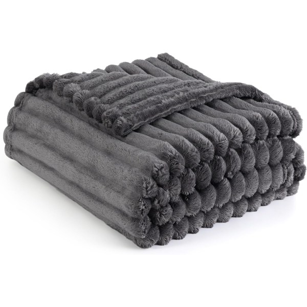 Fleece Tvillingteppe for Sofa - Supermyk og Koselig Teppe for Kvinner, Søtt Liten Teppe for Jenter, 60x80 Tommer