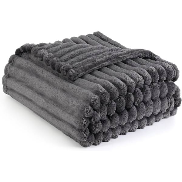 Pehmeä fleece-peitto sohvalle - Superpehmeät ja mukavat peitot naisille, söpö pieni peitto tytöille, 60x80 tuumaa