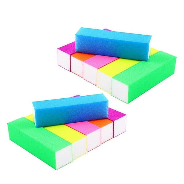 Neglebuffer Manikyr Svampblokker For Neglesalong 9.30X2.50X2.50CM Neglepolering 36 Stk