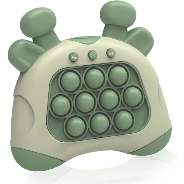 Pop Fidget-leksaker Handhållen spel för tonåringar, tryck bubbla tänd pusselspel maskin & bästa presenter till barn, snabba tryckspel pedagogiska sensoriska leksaker